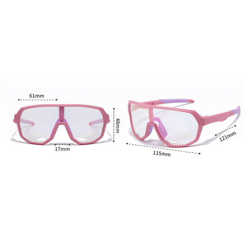 Dětské sluneční brýle Techsuit 22312, polarizované, UV ochrana, růžové