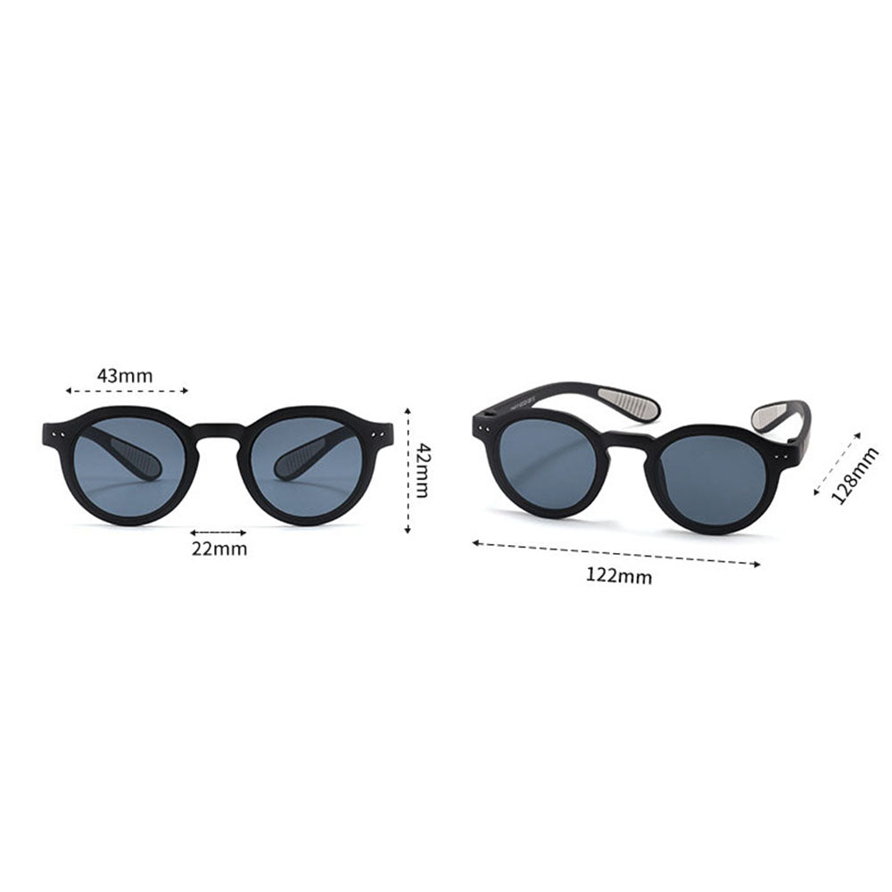Dětské sluneční brýle Techsuit 8443, polarizované, UV ochrana, zelené