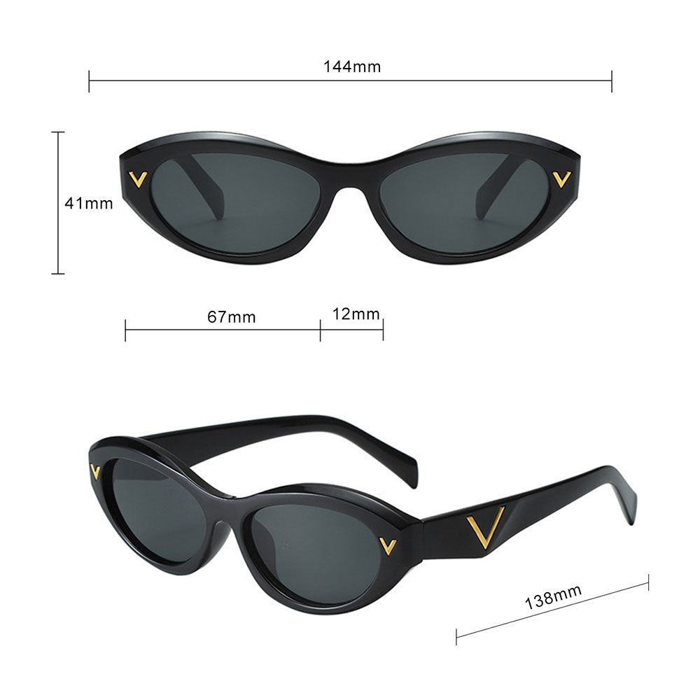 Dámské sluneční brýle Techsuit 77115, černé