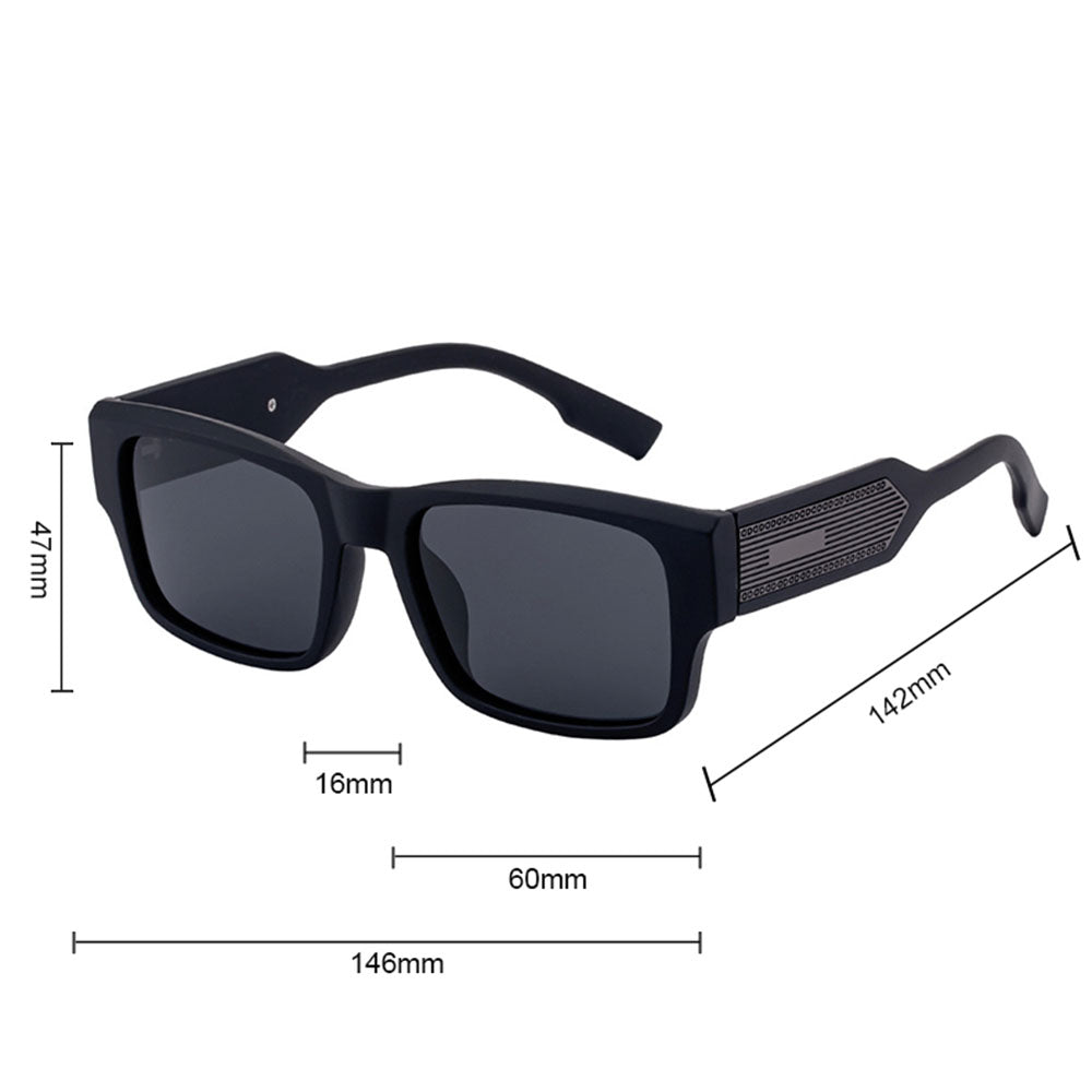 Dámské sluneční brýle Techsuit 8485, polarizované, UV ochrana, černé