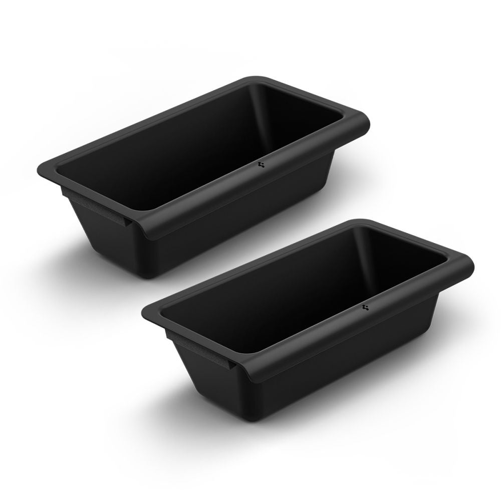 Spigen TO222J Car Organizer with Under-Seat Mount for Tesla Y Juniper, Set of 2 pieces