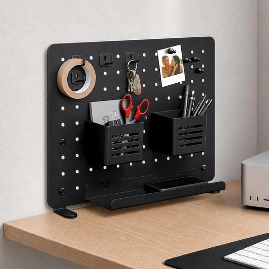 Kovový kancelářský organizér Spigen LD405, černý AHP11400