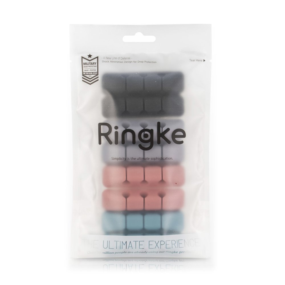 Organizátor kabelů Ringke, sada 4 kusy, různé barvy