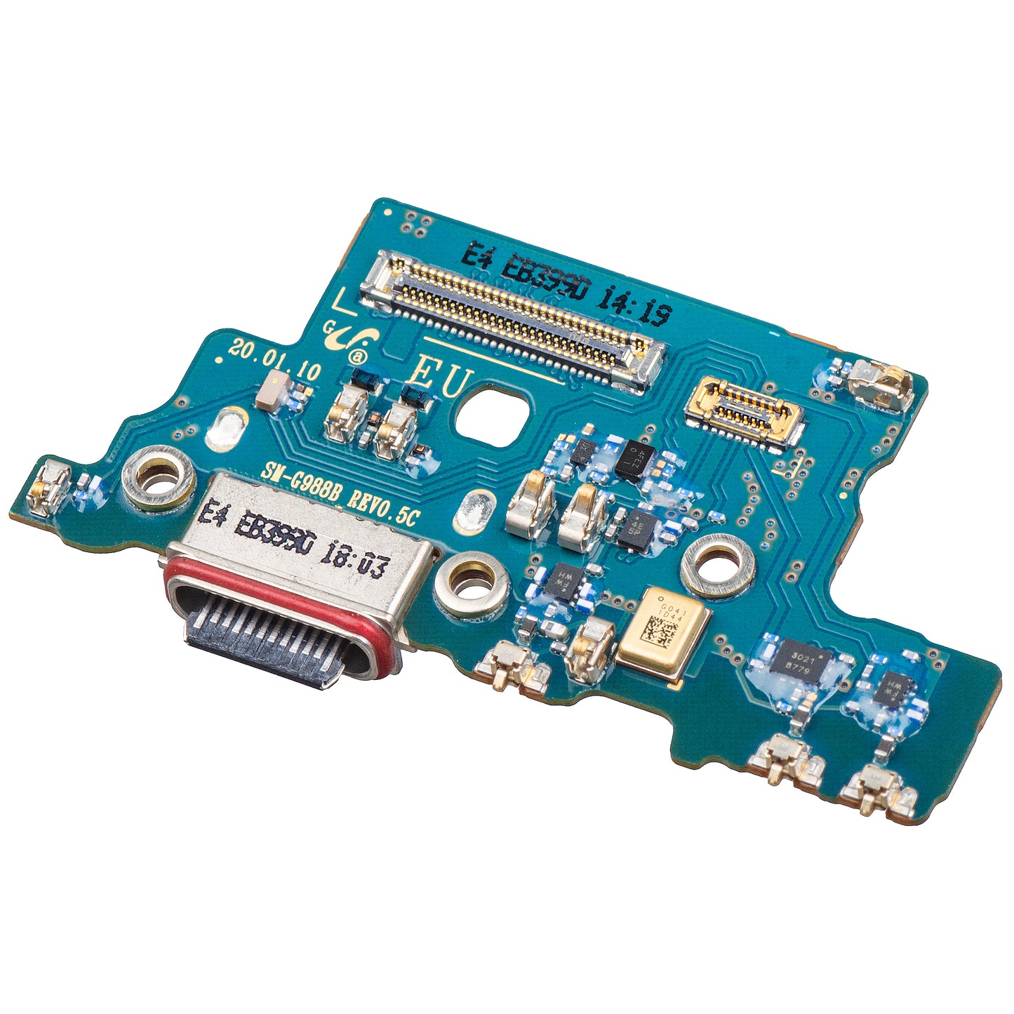 Deska s konektorem nabíjení - Mikrofon Samsung Galaxy S20 Ultra G988, Service Pack GH96-13300A