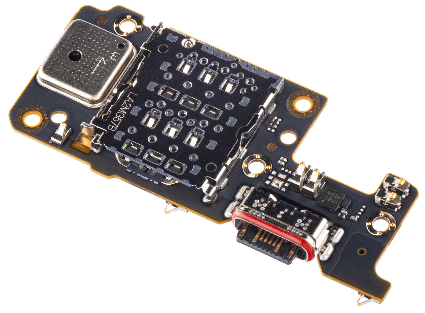 Deska s nabíjecím konektorem - mikrofon - modul čtečky SIM Xiaomi Redmi Note 11 Pro+ 5G, servisní balíček 560003K16U00