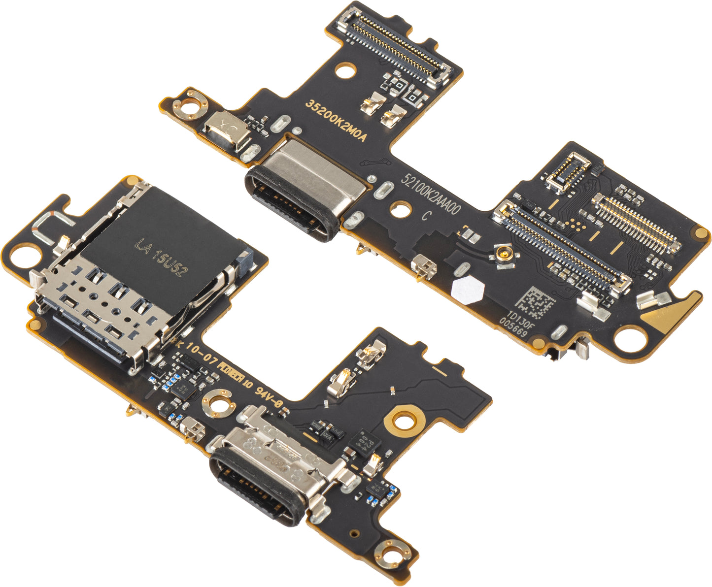 Deska s konektorem nabíjení - Mikrofon - Modul čtečky SIM Xiaomi Mi 11 5G, Service Pack 56000F00K200