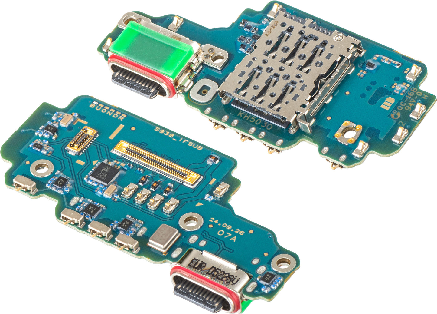 Deska s konektorem nabíjení - Mikrofon - Modul čtečky SIM Samsung Galaxy S25 Ultra S938, Service Pack GH96-18321A