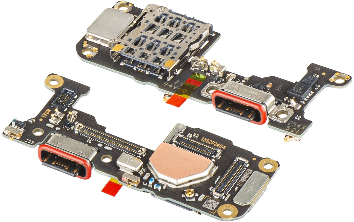 Deska s konektorem nabíjení - Mikrofon - Modul čtečky SIM Xiaomi 15T Pro, Service Pack 5600010O12U00