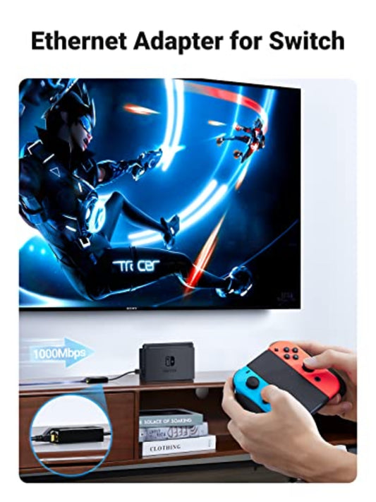 Síťová karta UGREEN CR111, RJ45, USB 3.0, Bílá