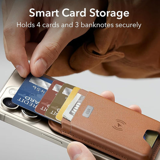 Peněženka Magsafe, ESR, Classic Geo, Hnědá