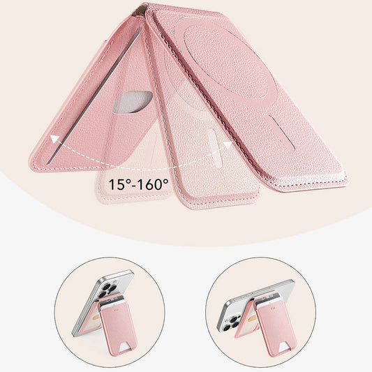 Peněženka MagSafe, ESR, Stojan, Růžová