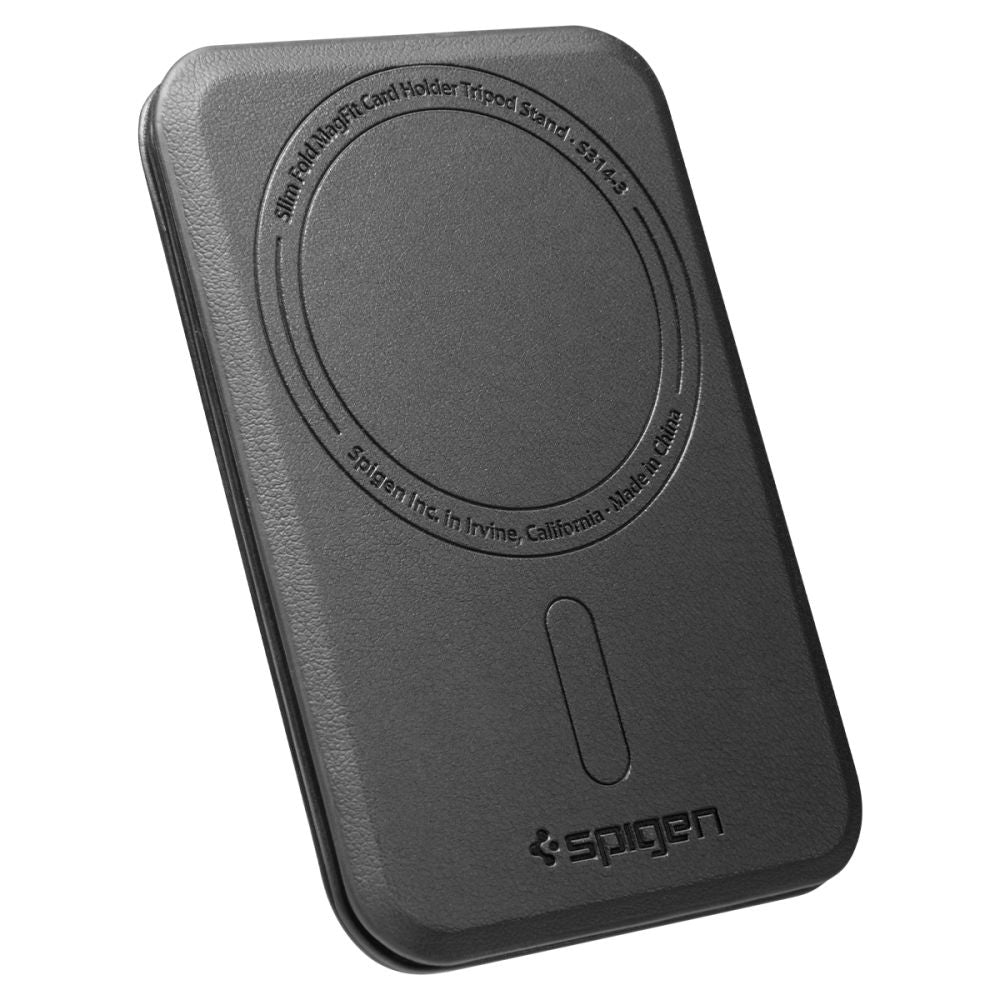Peněženka MagSafe, Spigen, Slim Fold Tripod S314-3, Černá AFA10751