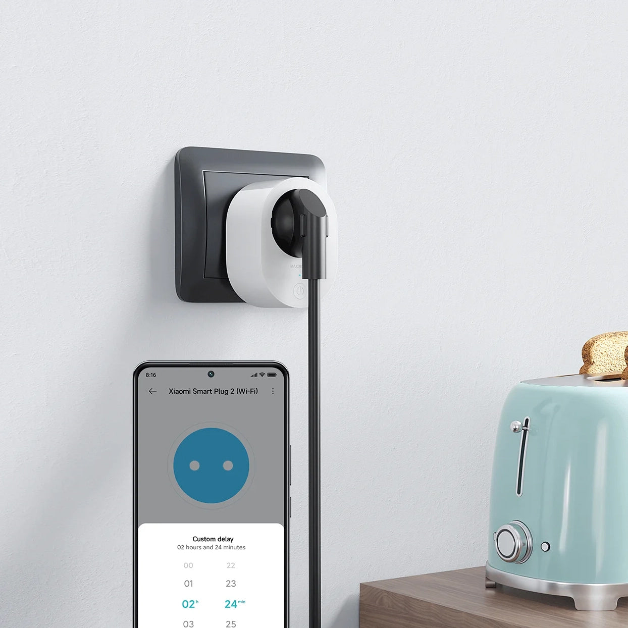 Zásuvka Xiaomi Mi Smart 2, Wi-Fi BHR6868EU