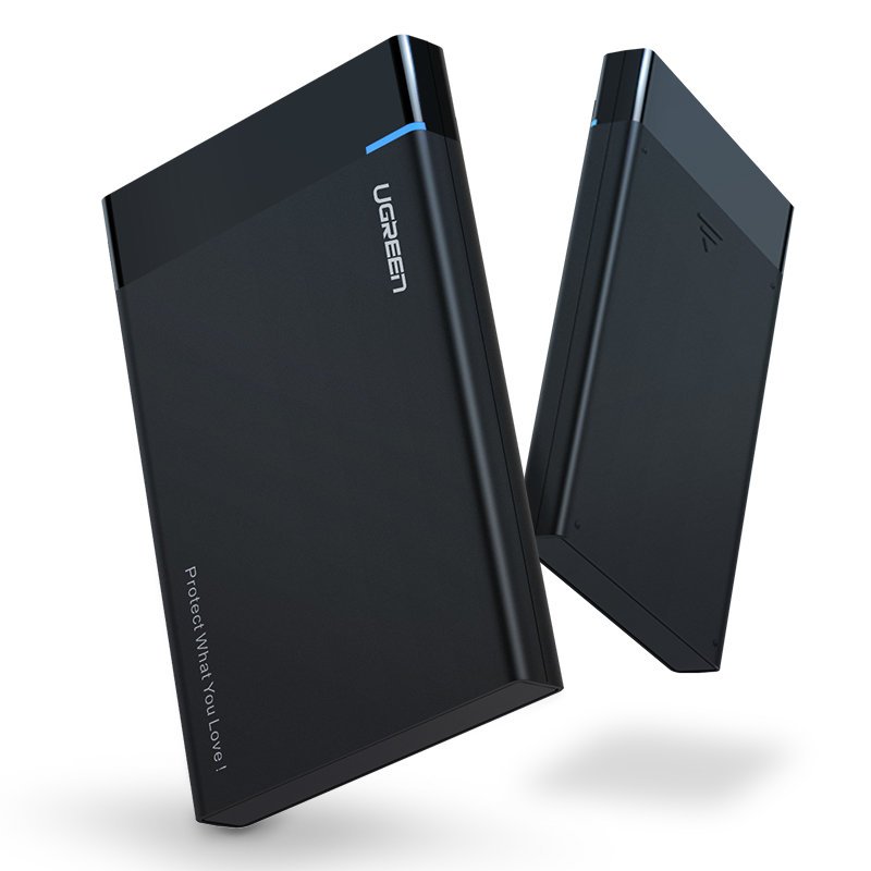 Rack UGREEN US221 pro HDD / SSD SATA 2.5inch, USB 3.2, Černý