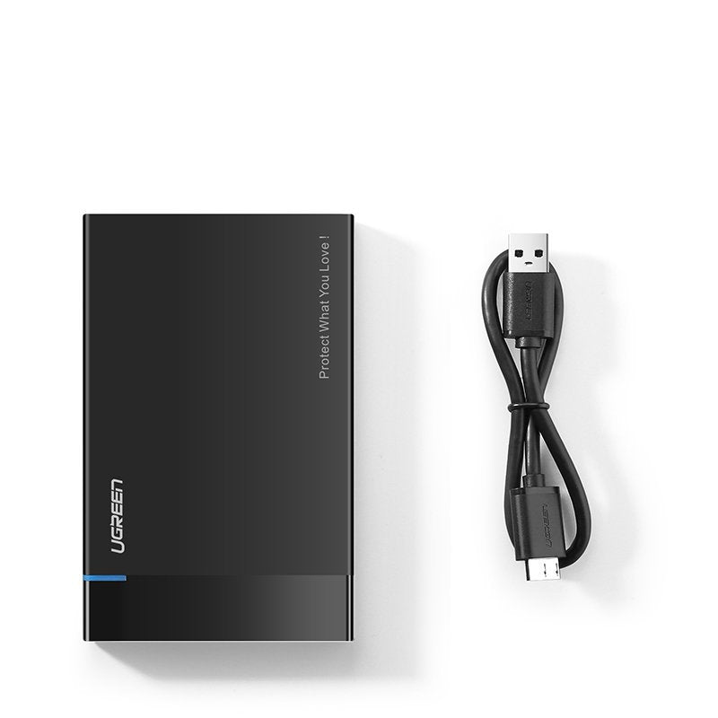 Rack UGREEN US221 pro HDD / SSD SATA 2.5inch, USB 3.2, Černý
