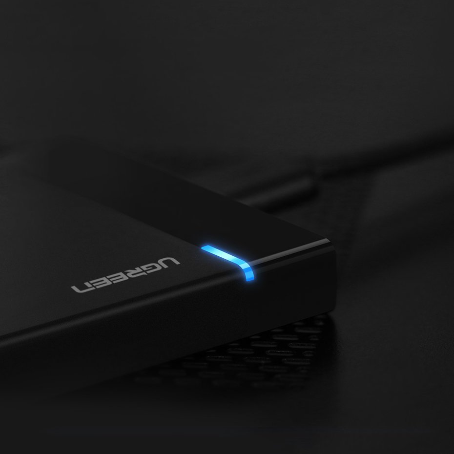 Rack UGREEN US221 pro HDD / SSD SATA 2.5inch, USB 3.2, Černý