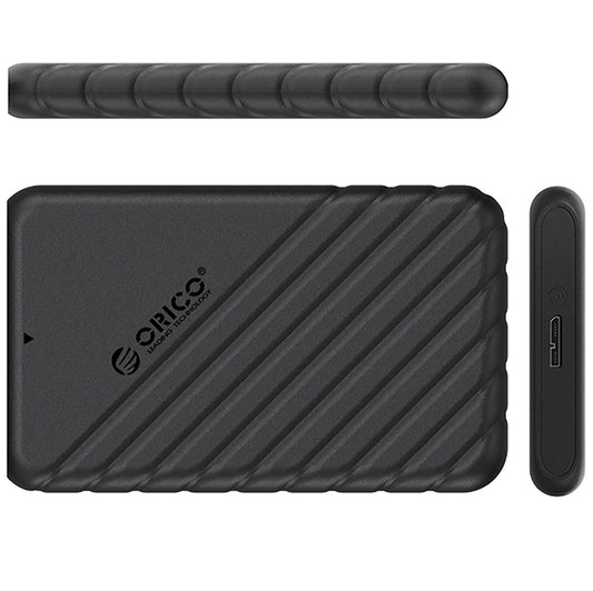 Rack Orico 25PW1-U3 pro HDD / SSD SATA 2,5 palce, microUSB 3.0, černý