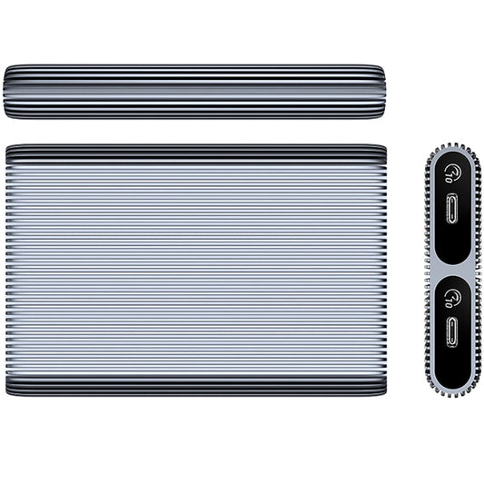 Orico AM2C3-2N Dual Disk stojan pro SSD M.2 NVMe, šedý