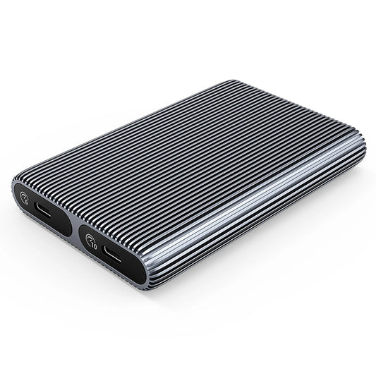 Orico AM2C3-2SN Dual Disk rack pro SSD M.2 NVMe, šedý