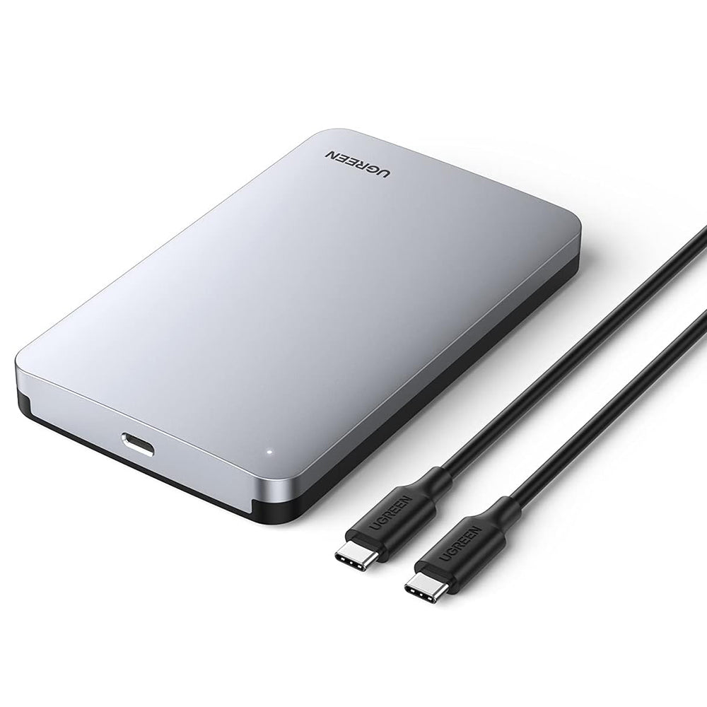 Rack UGREEN CM300 (70499) pro HDD / SSD SATA 2.5inch, USB-C, Šedý