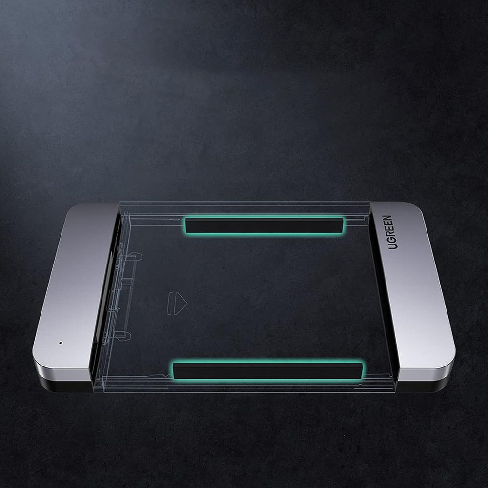 Rack UGREEN CM300 (70499) pro HDD / SSD SATA 2.5inch, USB-C, Šedý