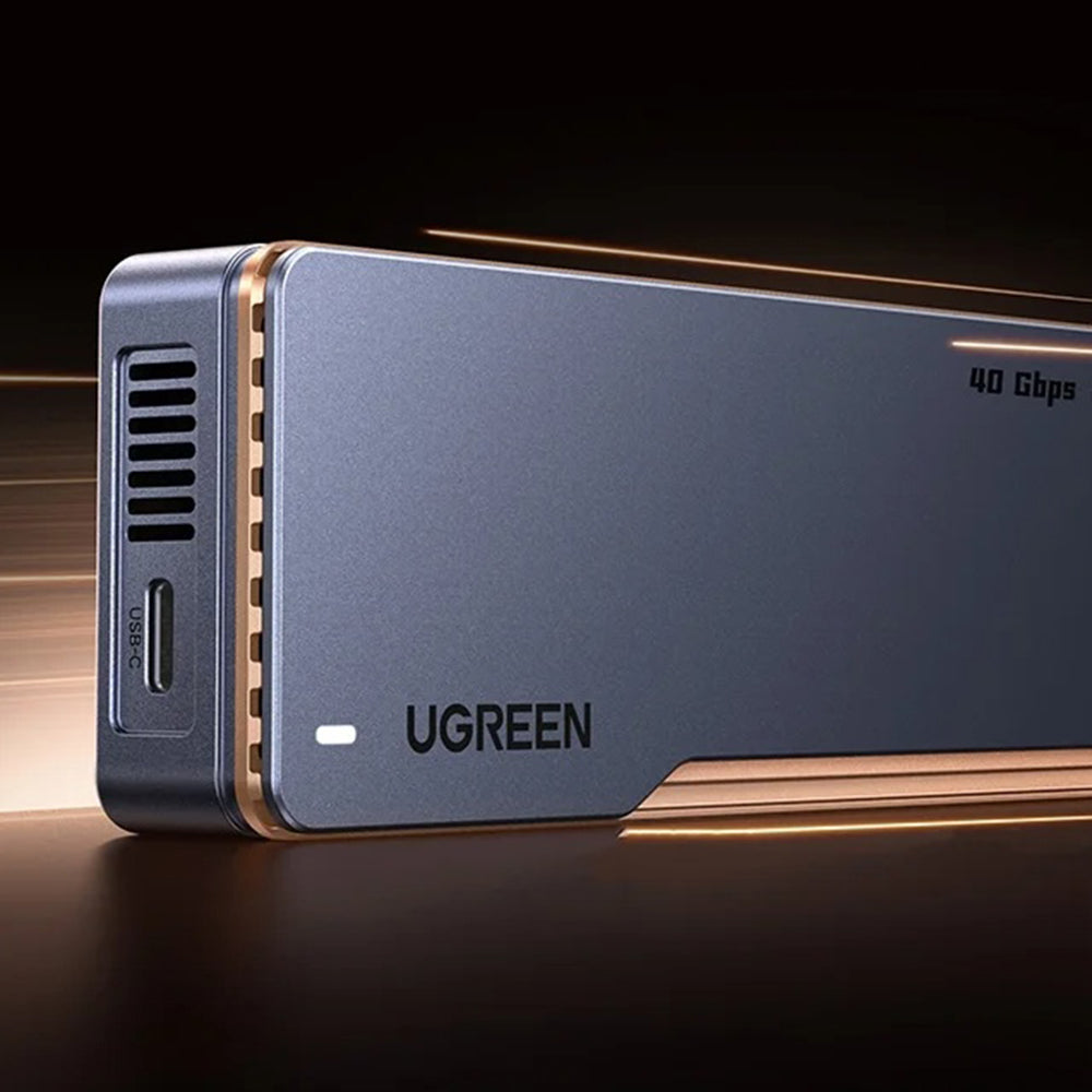 Rack UGREEN D703 (65727) pro SSD M.2 NVMe, černý