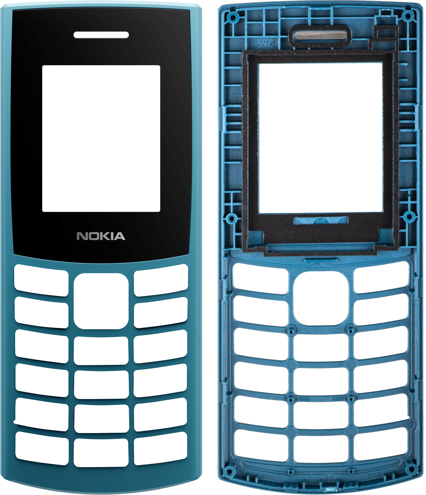 Rámeček displeje Nokia 105 4G (2023), Modrá, Service Pack 5001000476SH0