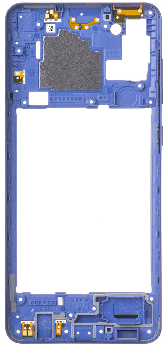 Pouzdro Samsung Galaxy A21s A217 Half Case, modré