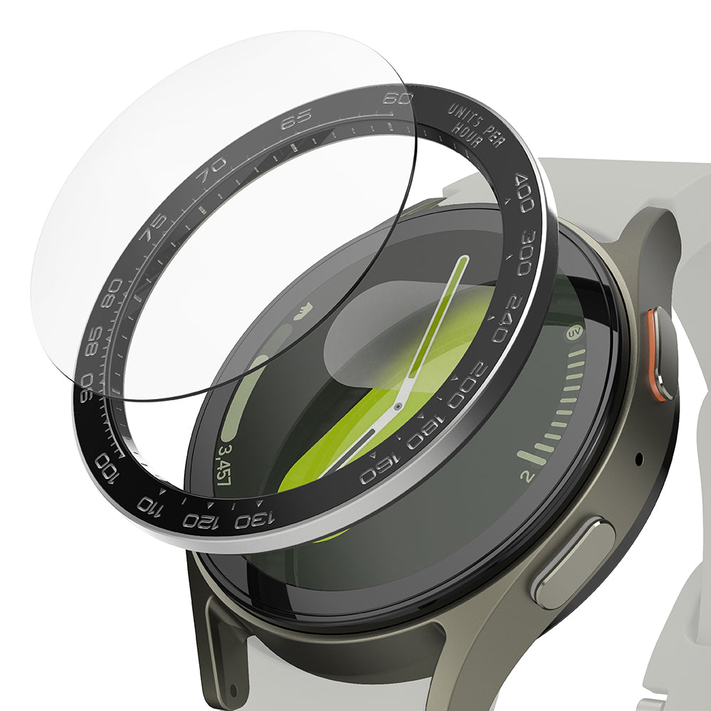 Rám Ochrana Ringke Premium Styling pro Samsung Galaxy Watch7 40mm, Model 1, Černá