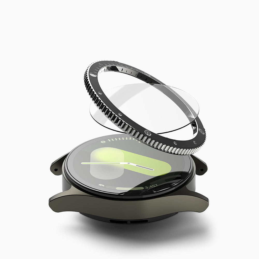 Rám Ochrana Ringke Premium Styling pro Samsung Galaxy Watch7 40mm, Model 2, Černá
