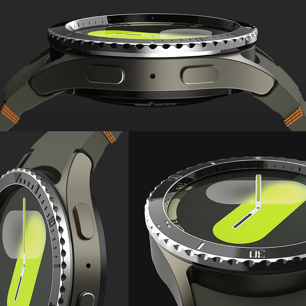 Rám Ochrana Ringke Premium Styling pro Samsung Galaxy Watch7 40mm, Model 4, Černá