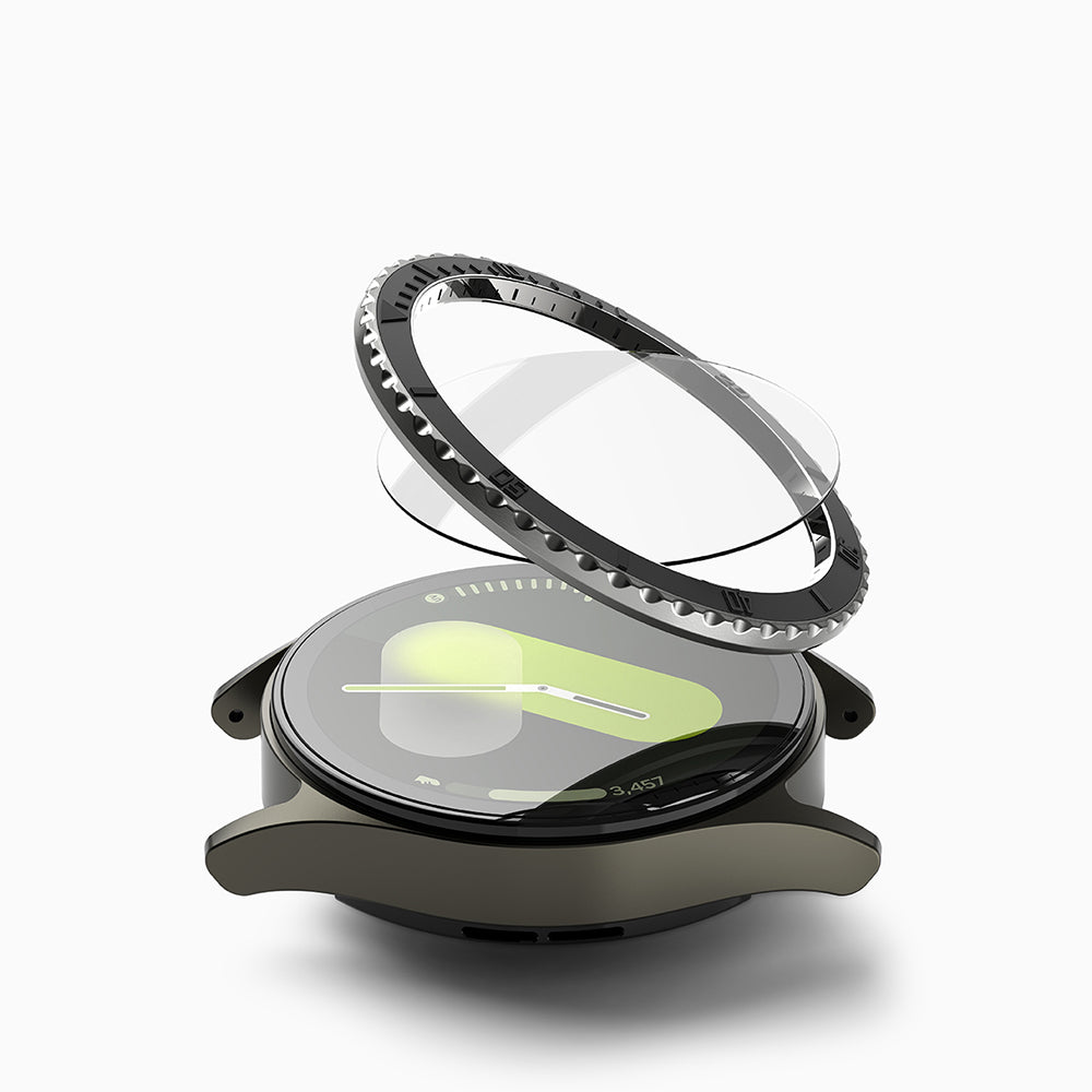 Rám Ochrana Ringke Premium Styling pro Samsung Galaxy Watch7 44mm, Model 3, Černá