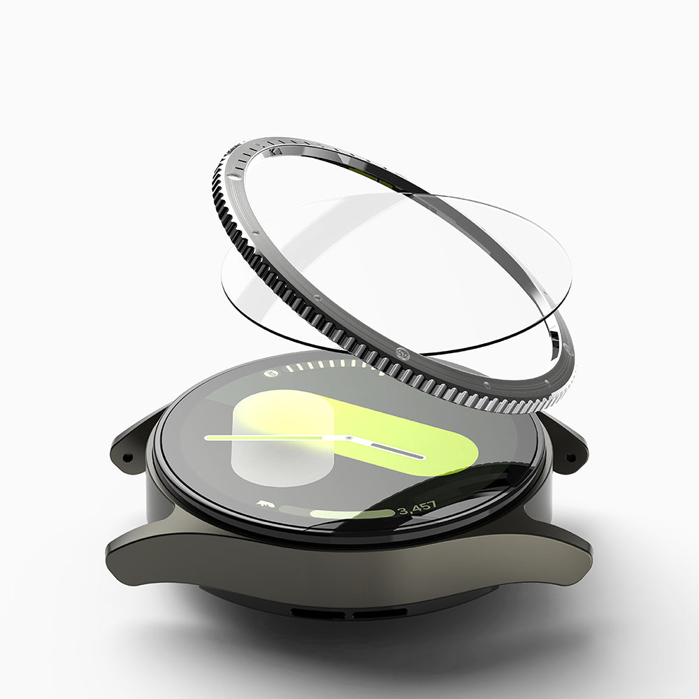 Ochranný rám Ringke Styling pro Samsung Galaxy Watch7 40mm, Model 7, Stříbrný