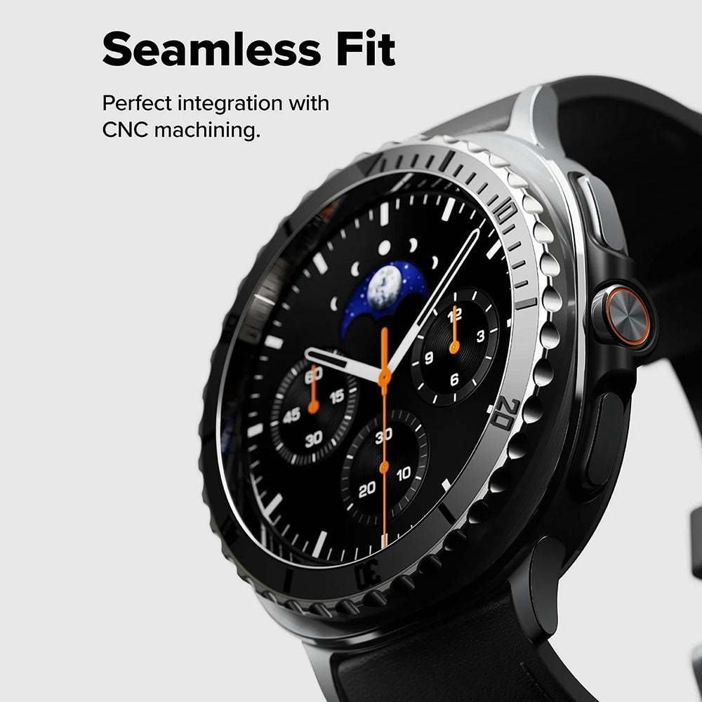 Rám Ochrana Ringke Premium Styling pro Samsung Galaxy Watch8 Classic, Černá