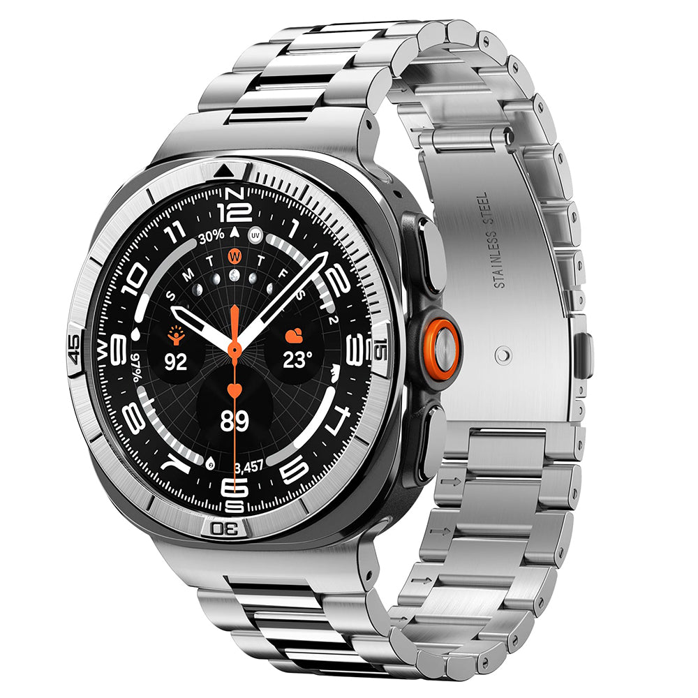 Ochranný rám Spigen Tune Pilot pro Samsung Galaxy Watch Ultra2, stříbrný ACS11616