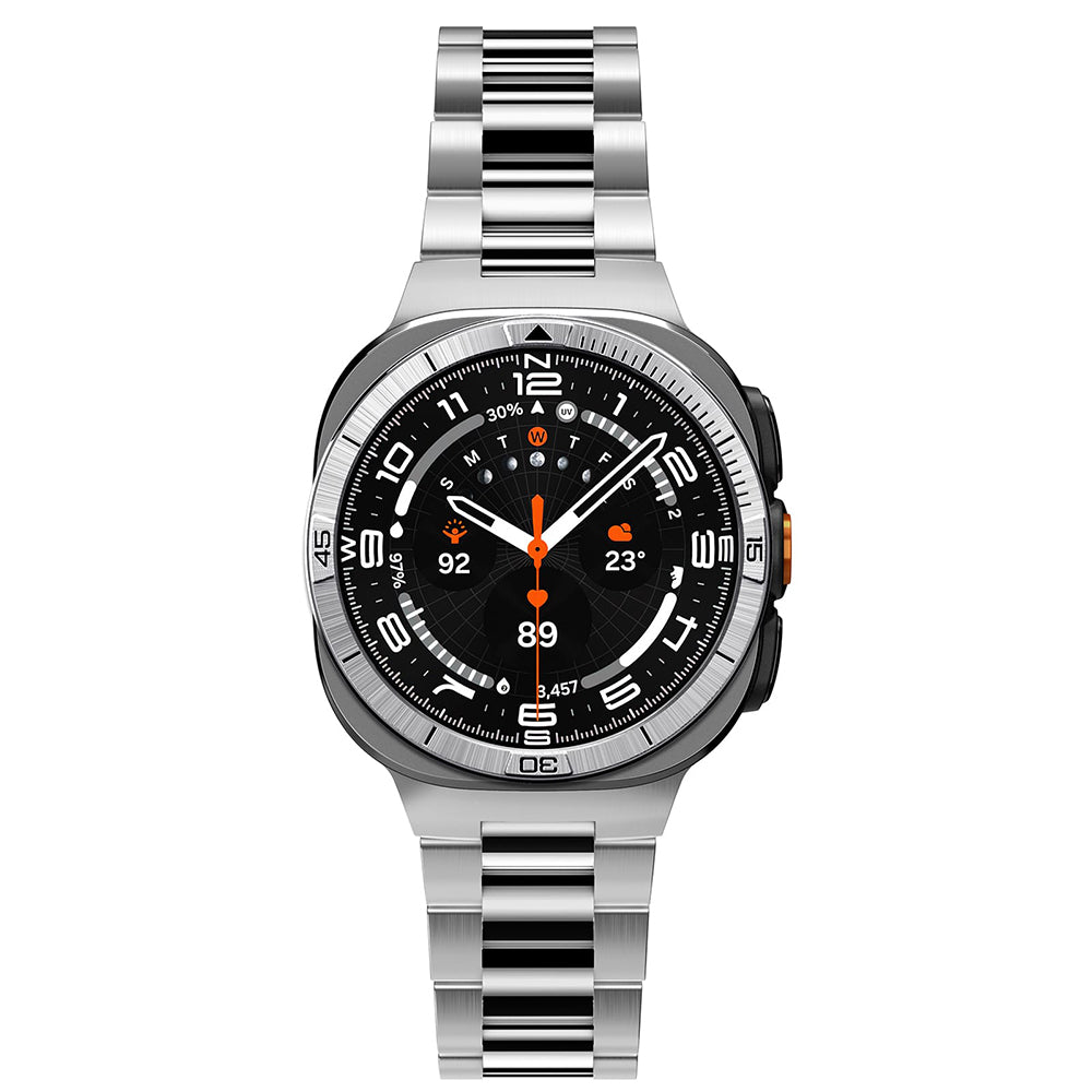 Ochranný rám Spigen Tune Pilot pro Samsung Galaxy Watch Ultra2, stříbrný ACS11616