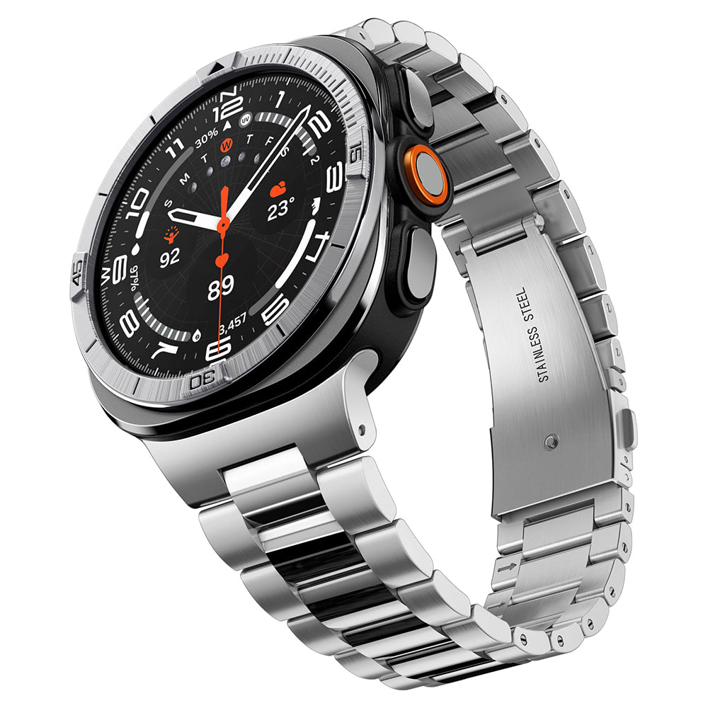 Ochranný rám Spigen Tune Pilot pro Samsung Galaxy Watch Ultra2, stříbrný ACS11616