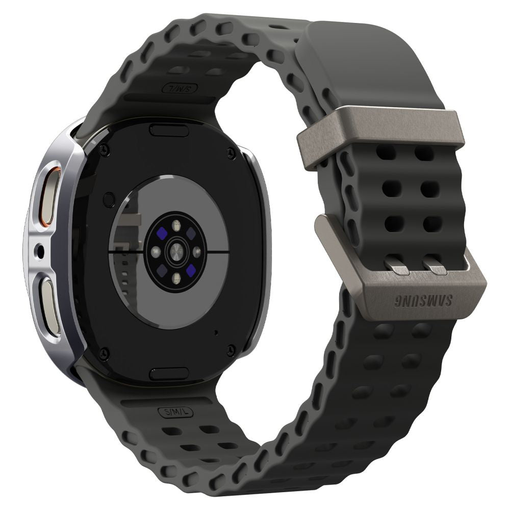 Ochranný rámek Spigen Tune Pro Pilot pro Samsung Galaxy Watch8 44mm, Stříbrný ACS10011