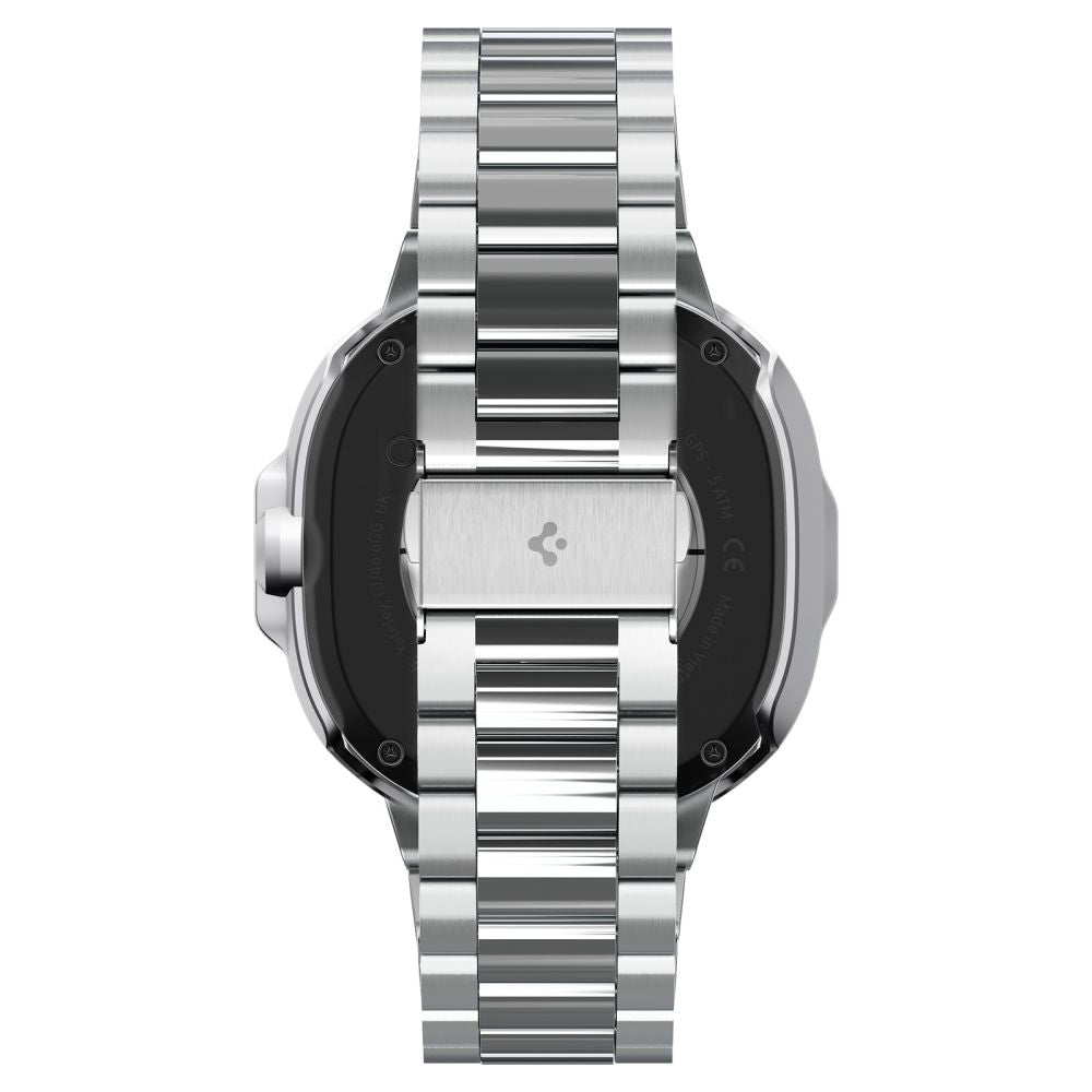 Ochranný rámek Spigen Tune Pro Pilot pro Samsung Galaxy Watch8 Classic, Stříbrný ACS10017