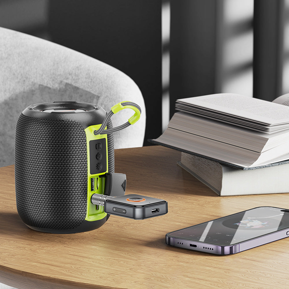 Bluetooth přijímač Borofone BC55 Suave, Černý