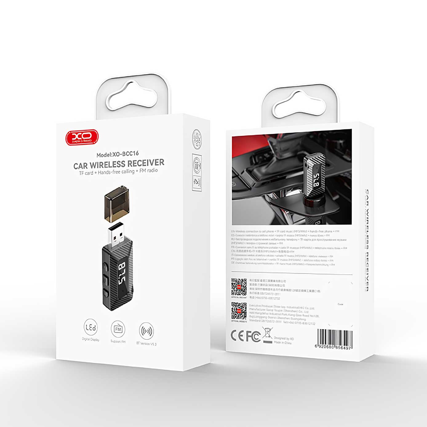 Přijímač Bluetooth XO Design BCC16