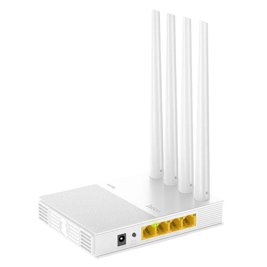 Router Wireless HOCO HI31, Dual Band, Wi-Fi 5, Bílý