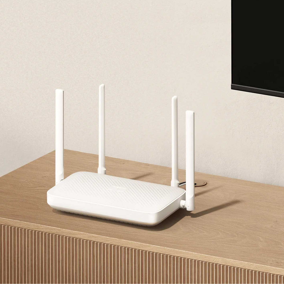 Bezdrátový router Xiaomi AX1500, dvoupásmový, Wi-Fi 6, bílý DVB4412GL