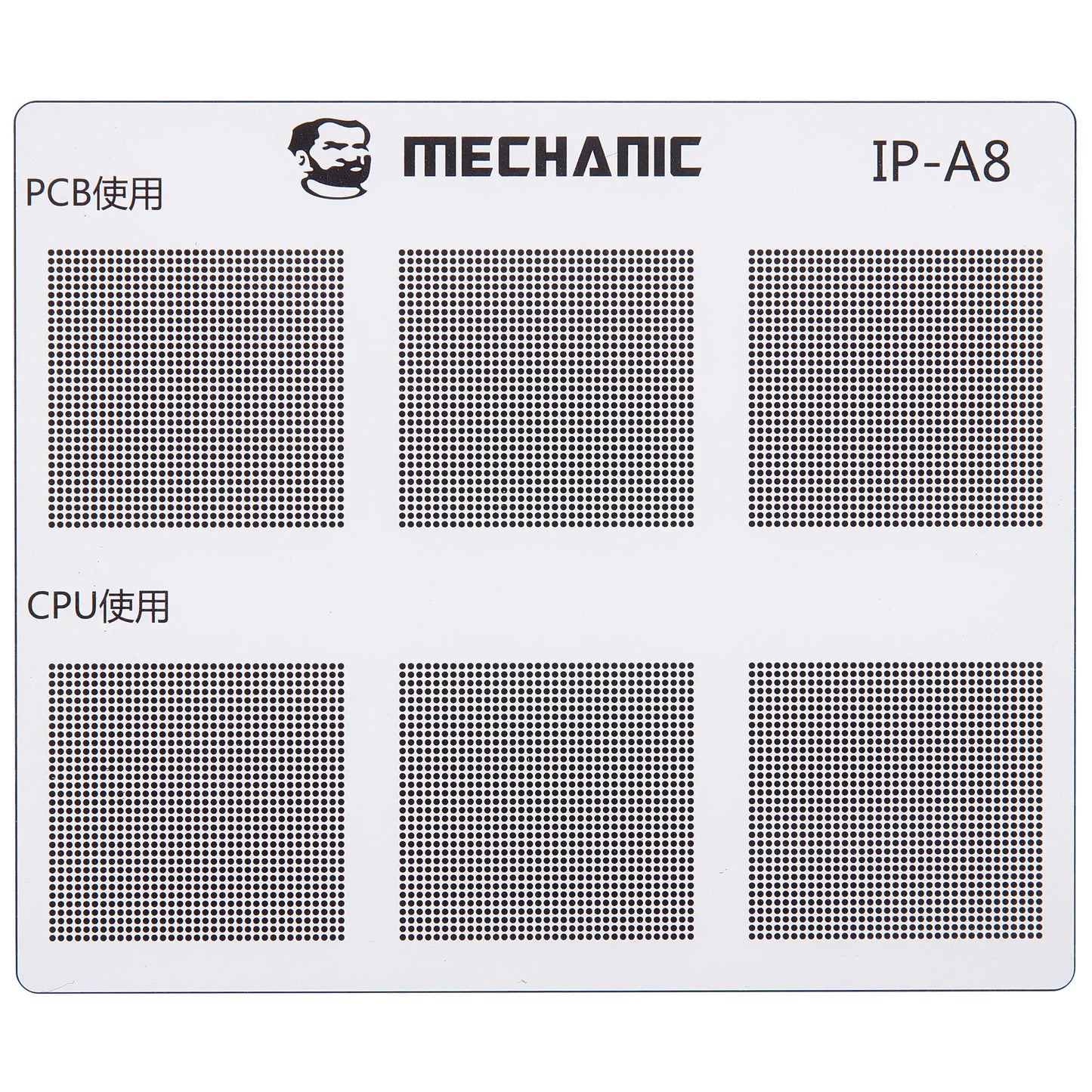 Šablona izolace cest Mechanic pro Apple iPhone 6 - 16 Series