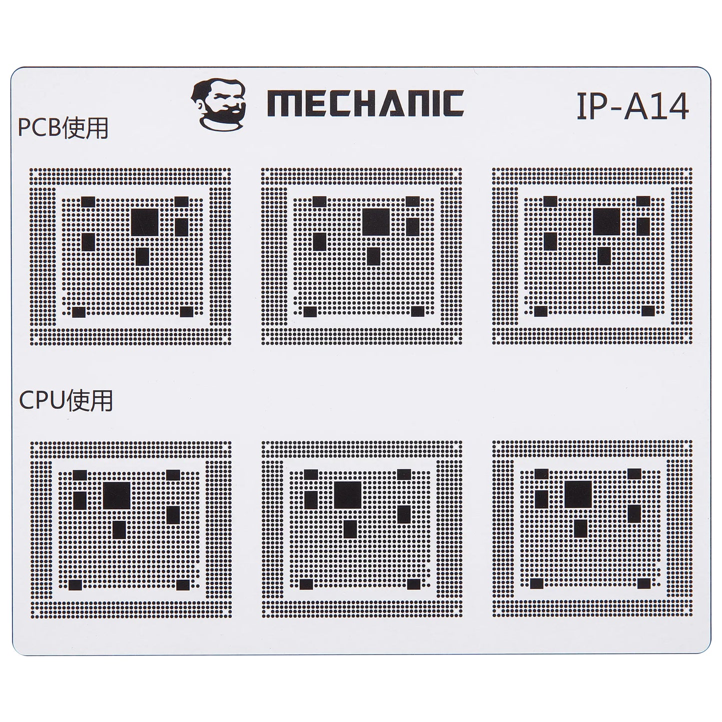 Šablona izolace cest Mechanic pro Apple iPhone 6 - 16 Series