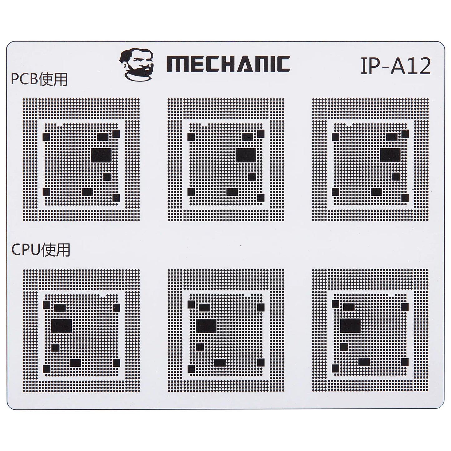 Šablona izolace cest Mechanic pro Apple iPhone 6 - 16 Series