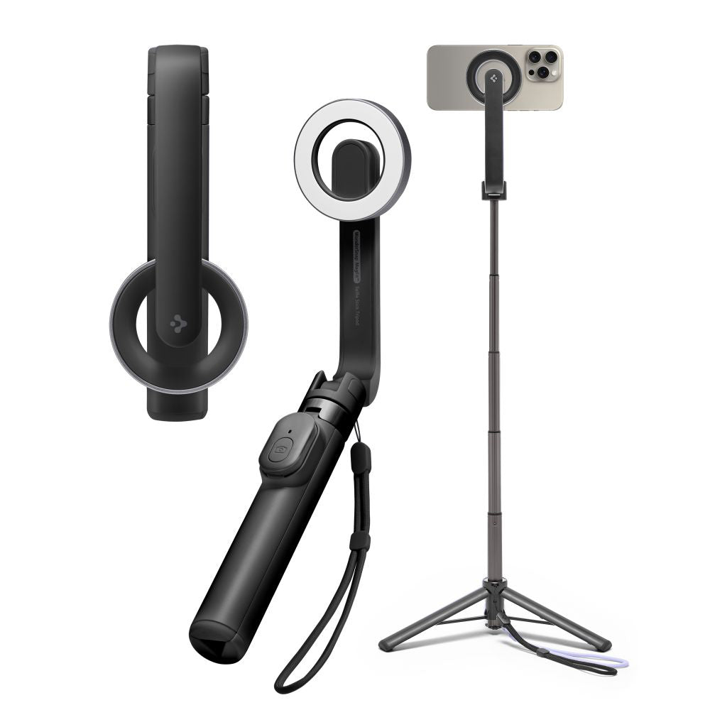Selfie Stick Bluetooth Spigen S571W, Univerzální, Černý