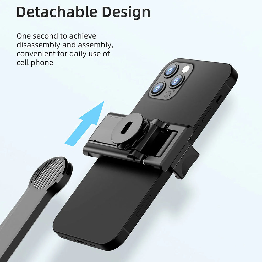 Selfie Stick Bluetooth Techsuit C01, Univerzální, Černý