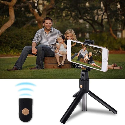 Selfie Stick Bluetooth Techsuit K07, Univerzální, Černý