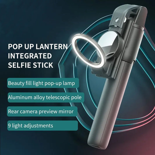 Selfie Stick Bluetooth Techsuit K13, Univerzální, Černý